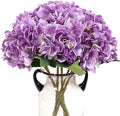 Kimura's Cabin 6Pcs Artificial Hydrangeas Flower Silk Fake Flowers, Wedding by WeddingPartyArrangementBouquetsDecorationArtificialFlowers