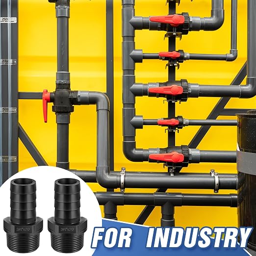2 Pcs Pool PVC Tube Fitting Barbed Hose Fittings Adapter | Hose Fittings - Image 6