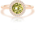 PAVOI 14K Gold Plated Crystal Birthstone Rings | Rings For Women