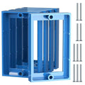ABS 1/2 Inch Outlet Box Extender, Single Gang, 5 Pack | Single Gang Outlet Box by Unknown