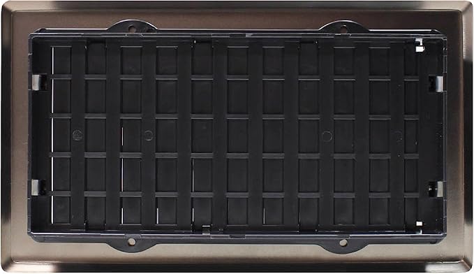 Decor Grates AJH408-RB Oriental Floor Register, 4x8 Inches, Rubbed Bronze Finish - Image 7