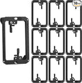 BestMounts Low Voltage Mounting Bracket 1 Gang, 10 Pack by BestMounts
