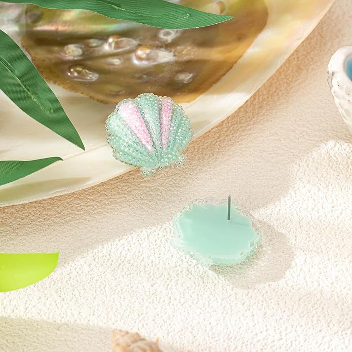 Seashell Starfish Earrings Beach Jewelry for Women Pearl Drop Shell Earrings Ocean Beachy Fashion Accessories Womens Summer Outfits 2026 Tropical Vacation Outfits Beach Vacation Clothes Dresses