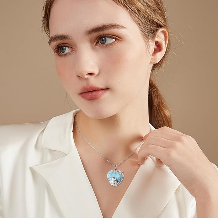 Animal Necklace for Women Necklace 925 Sterling Silver Cute Animal Pendant Necklaces Jewelry Gifts