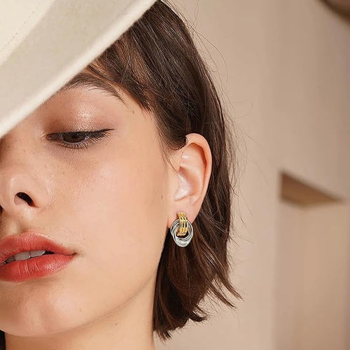 14K Gold Earring Cross Waterdrop Butterfly Heart Knot Earrings for Women Gold Silver Cross Leverback Drop Gold Silver Teardrop Hoop Dangle Earring White Gold Dangle Drop Earring
