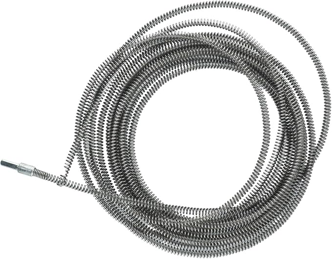 5M Drain Snake Drill, Manganese Steel Pipe Dredging, Flexible Sewer Cleaner - Image 6