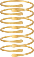 16Pcs Gold Bangle Bracelets for Women - Multi Layer Stackable Textured Bracelets Boho Jewelrys Set.