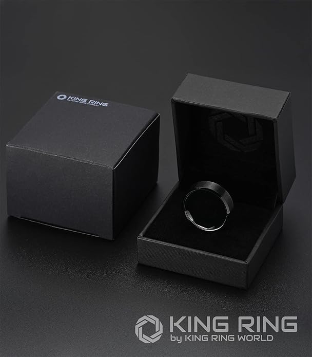 King Ring Tungsten 4/6/8/10mm Rings – Super Polished Matt Finish Tungsten Rings – Designed in USA