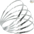 5Pcs 19.7-Inch/500mm Large Hose Clamps Stainless Steel | Adjustable Worm Gear by WelcometotheTEXNINC