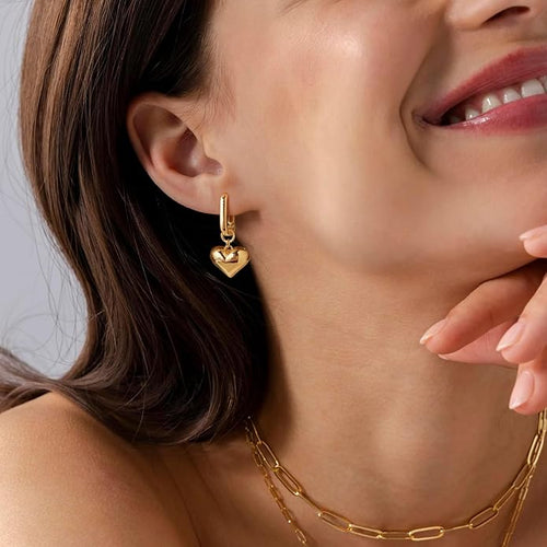 14K Gold Earring Cross Waterdrop Butterfly Heart Knot Earrings for Women Gold Silver Cross Leverback Drop Gold Silver Teardrop Hoop Dangle Earring White Gold Dangle Drop Earring