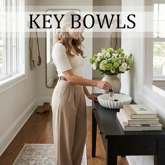 Decorative Bowls for Home Decor | Medium Model Fruit Bowl for Kitchen Counter - Image 6