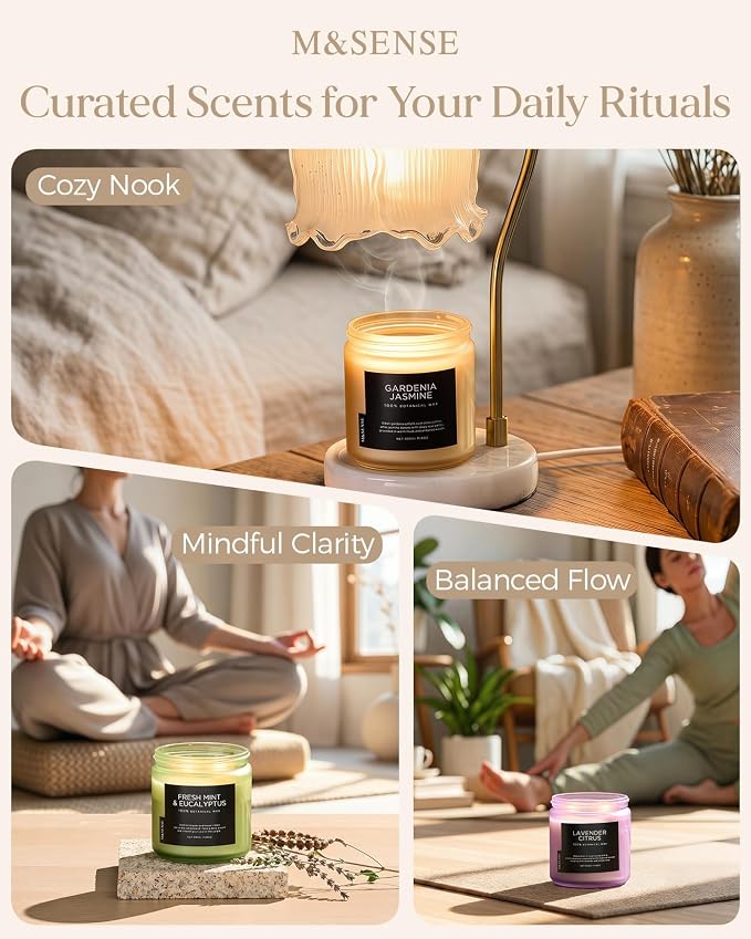 M&SENSE Neroli Tea Scented Candle - Image 7