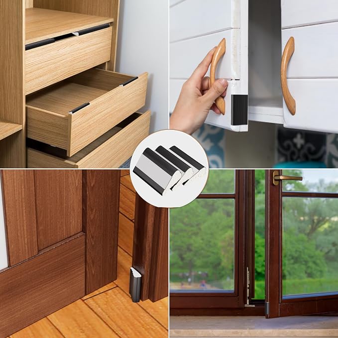 Kneelisa 118” Wedge-Shape Foam Window Weather Stripping Door Seal | - Image 6
