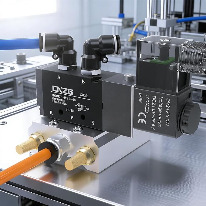 1/8 Push to Connect Fittings npt Thread to 3/8 Air Line Quick | Pneumatic - Image 4