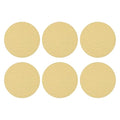 HARFINGTON 10 Pcs 5 Inch Sanding Discs 120 Grit Yellow Aluminum Oxide | Hook by HARFINGTON