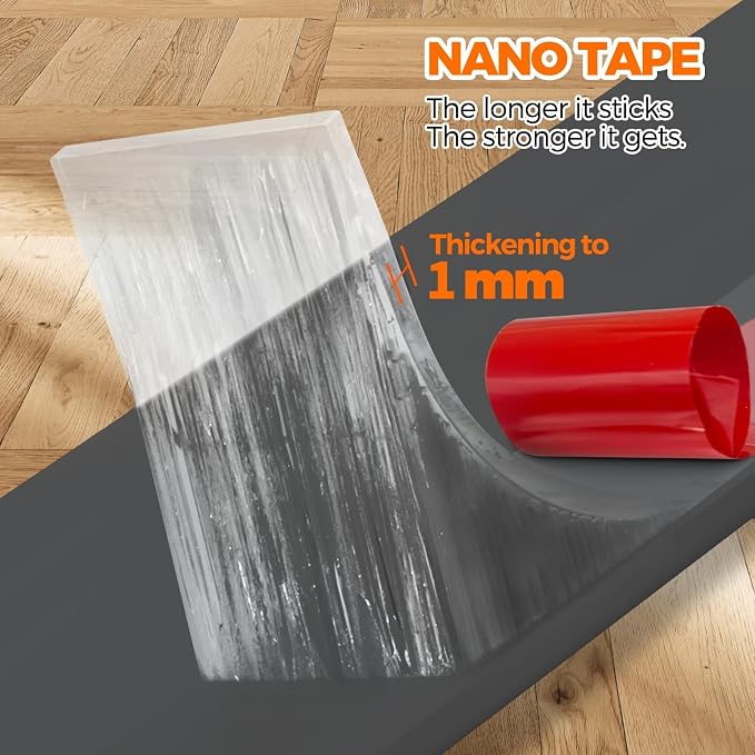 Holikme 2 Door Draft Stopper Sheets, Rolls & Strips | Under Door Draft Blocker - Image 2