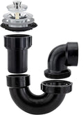 RecPro RV Shower Drain and Bathtub Drain P Trap | RV Plumbing Drain and Trap by RecPro