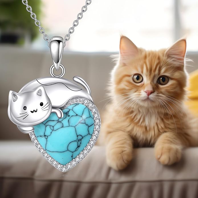 Animal Necklace for Women Necklace 925 Sterling Silver Cute Animal Pendant Necklaces Jewelry Gifts