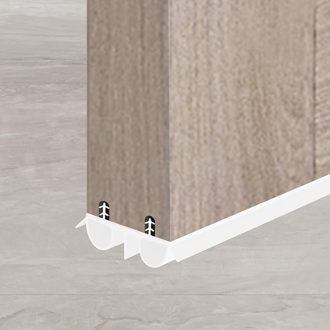 36" Kerf Slide-in Double Bulb Seal Weatherstrip Door Bottom – Durable Seal - Image 2