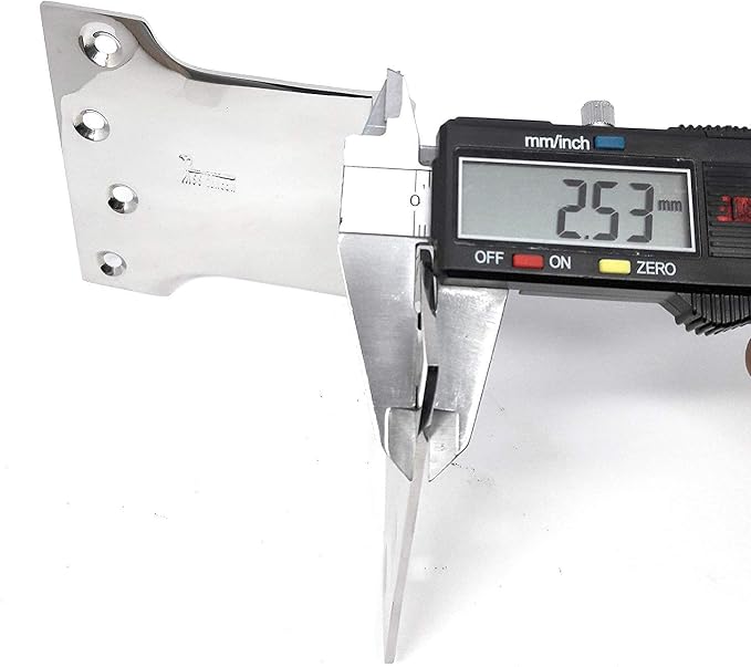 SSISKCON 4 Inch Parliament Door Hinge Wide Stainless Steel - Image 3
