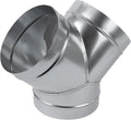 45° Degree Ø8 x 8 x 8 Inch Y Shape Duct Splitter by HVACOV