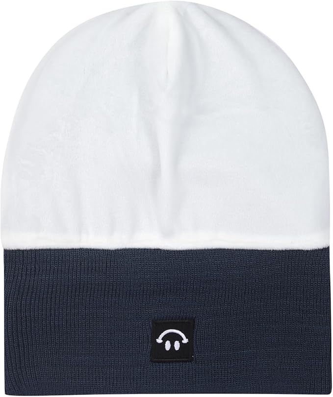 MaxNova 2 Pack Baby Beanie Fleece Lined Knit Toddler Hat for Girls Boys 0-8 Years