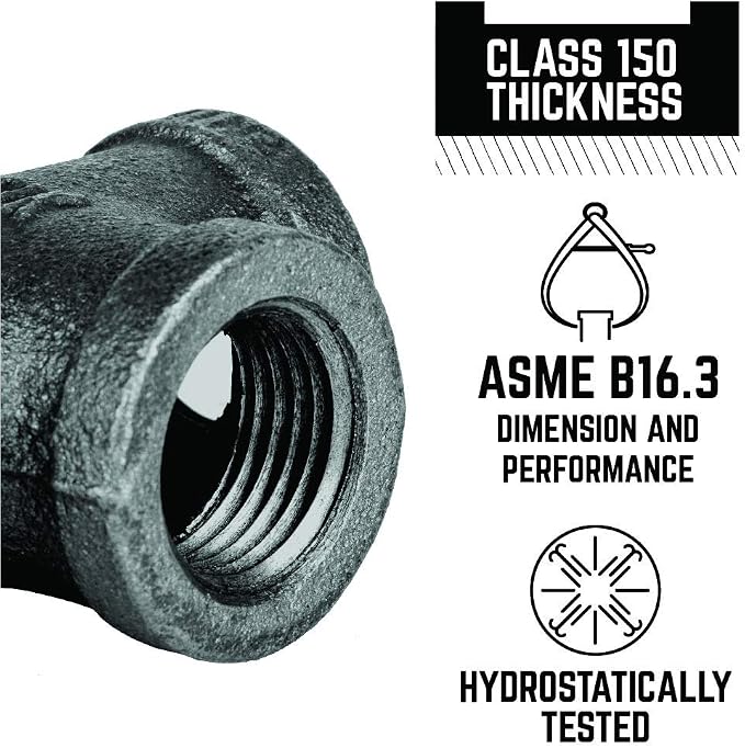 PIPE DECOR 90-Degree Elbow Fitting, 3/4 Inch, DIY Furniture, and Standard 3/4 - Image 4