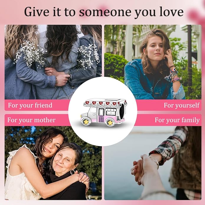 MULA 925 Sterling Silver Charms for Bracelets and Necklaces Family Letters Dangle Pendants Airplane Travel Beads Family Tree Jewelry Charms for Women