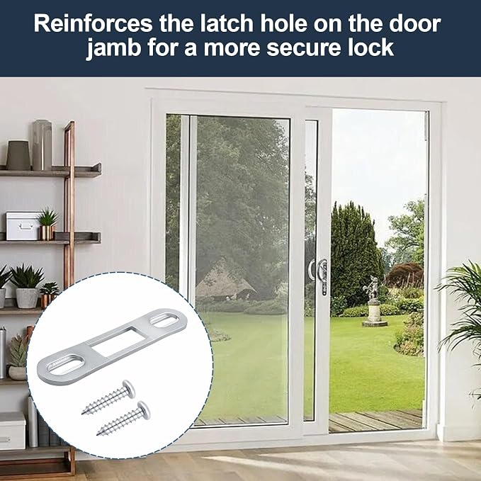MP2097 Sliding Door Keeper for Prime-Line Screen Door Strike Plate | Screen - Image 5