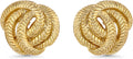 SNGIA18K Gold Plated Dangle Textured Ribbed Irregular Large Leaf Statement Earrings for Women by SNGIA, Handmade Dramatic Geometric Trendy Summer Drop Leaf Flower Jewelry Gifts, Bold Beachy Vintage Plant Fashion Drop Accessories, Vintage Nickle Free Fl...