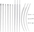 Piercing Taper Ball Grabber Tool for Changing Jewelry - 14G 16G 18G 20G Stainless Steel Flat Back Earrings Applicator Tool Threadless Insertion Pin Thread Body Piercing Kit for Ear Nose Lip