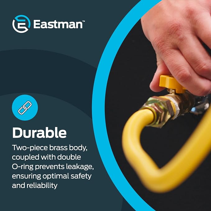 Eastman 1 Inch FIP Straight Gas Ball Valve - Image 5