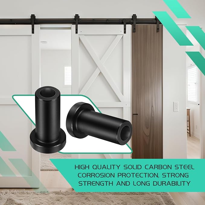 Zonon 10 Set 2 Inch Barn Door Spacers Kit Sliding Replacement Barn Door Rail - Image 3