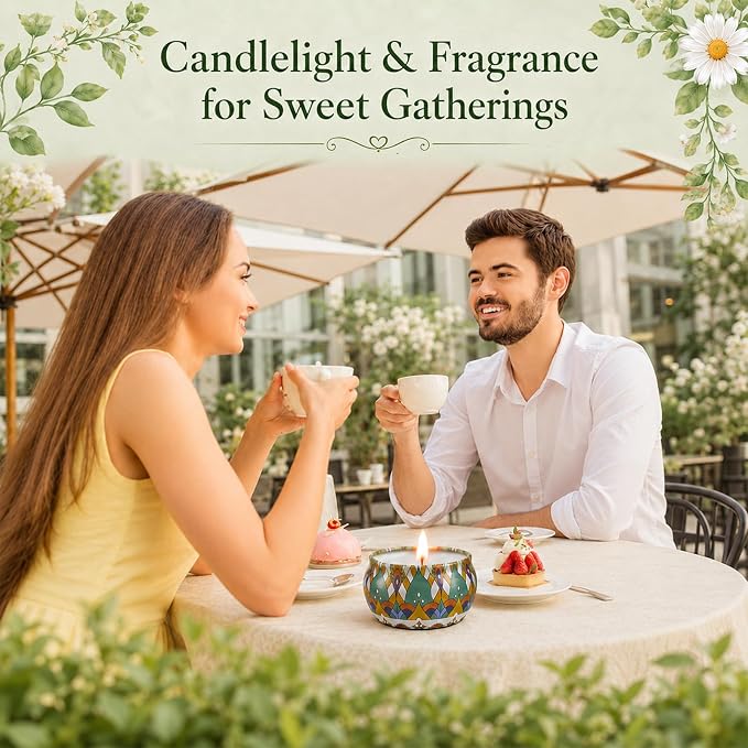 Scented Candles Gift Set for Women, 12 Pack | Natural Soy Wax, 300 Hrs Burning - Image 7