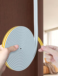 32.8 Ft Weather Stripping Door Seal Strip, Self Adhesive Door Soundproofing D by Unknown