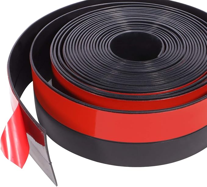 TORRAMI Silicone Door Sweep Draft Stopper 2 inch Width 20 Feet Length, Seal - Image 3