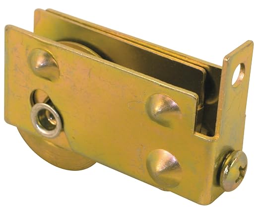 Prime-Line D 1540 Steel Ball Bearing Door Roller Assembly, 1-1/8 in. Concave by Prime-Line