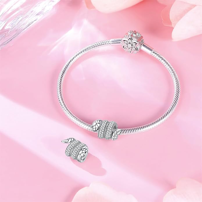 925 Sterling Silver Charms for Bracelets and Necklaces Charms for Women Fashion Jewelry for Women Friend and Mother