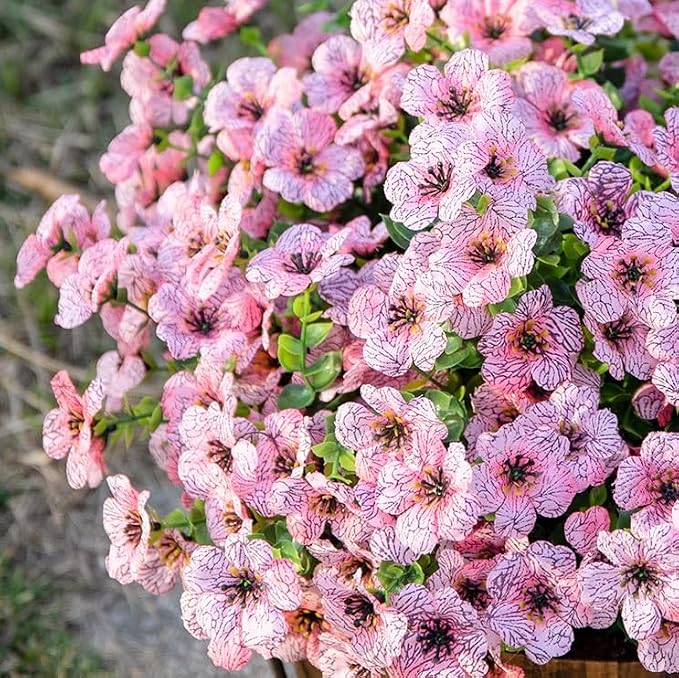 Artificial Flowers for Outdoor Indoor Garden Home Decoration, Faux Flower Daisy - Image 2