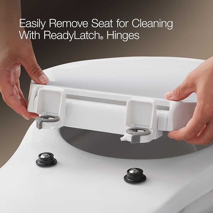 KOHLER 4636-RL-47 Cachet ReadyLatch Elongated Toilet Seat Slow Close, Soft - Image 9