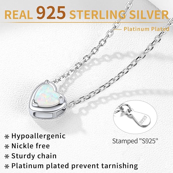 ChicSilver 925 Sterling Silver 12 Months Sparkling Round Cut Created Birthstone Pendant Necklace, 16 Inch Rolo Chain