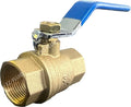 EZ-FLUID 3/4 Inch IPS Heavy Duty Full Port Ball Valve, Brass Plumbing Fitting by EZ-FLUIDPlumbingProducts