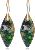 Natural Stone Earrings Multishape Dangle Drop Earrings Boho Stone Earring for Women