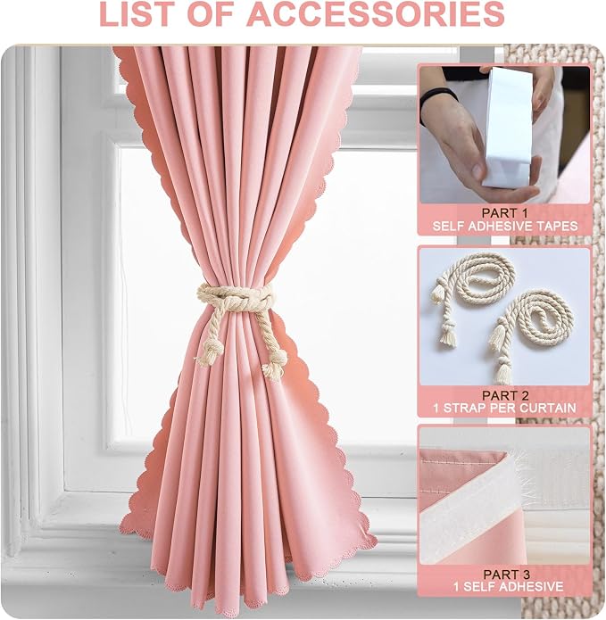 Self Adhesive Curtains, No Drilling Rodless Design - Image 6