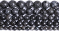 4mm 90pcs Natural Black Labradorite Stone Beads Round Larvikite Beads for Jewelry Making DIY Bracelet 15" (Black Larvikite Labradorite Beads, 4mm)