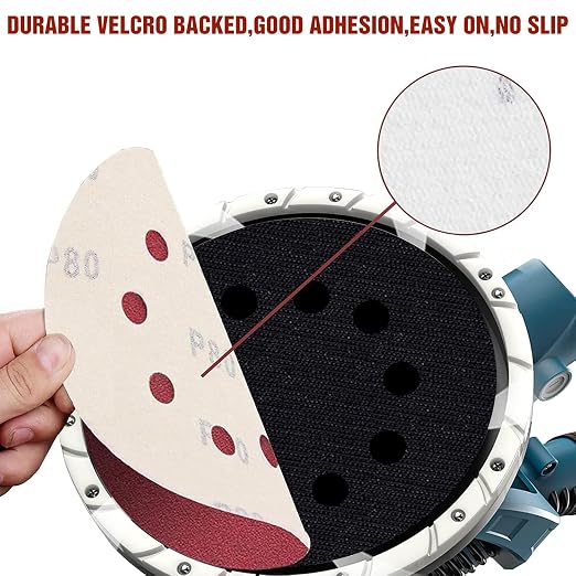 9 Inch 10 Holes Sanding Disc 400 Grit Drywall Sandpaper 30PCS - Image 3