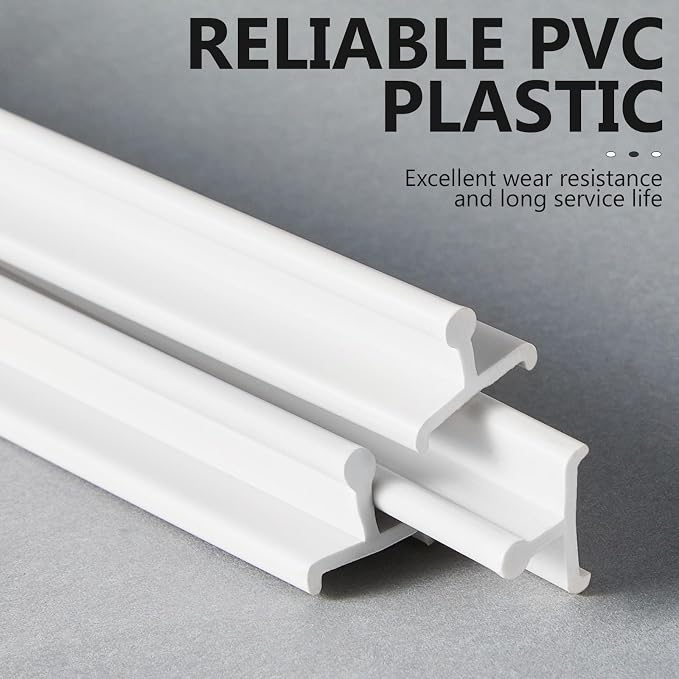 Colingmill 1 Pcs Sliding Screen Door Replacement Track 72 Inch Vinyl Bottom - Image 3