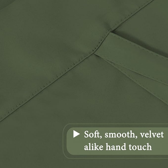 H.VERSAILTEX Blackout Tie Up Curtain Thermal Insulated Curtain Bathroom - Image 7