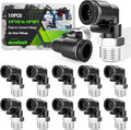 mxuteuk 1/4"OD to 1/8" NPT Push to Connect Fittings, Quick Connect Air Hose by mxuteuk