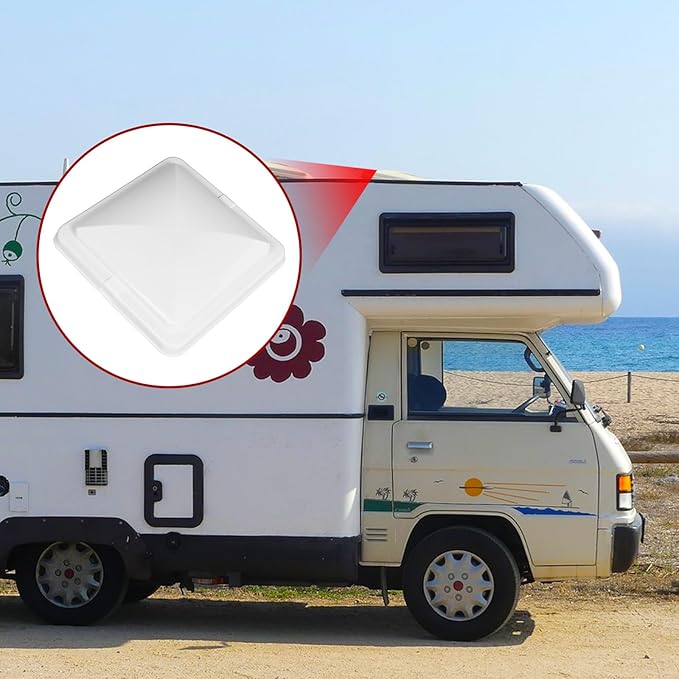 Jack Boss RV Roof Vent Cover, 14 Inch Replacement Vent Lid - Image 3